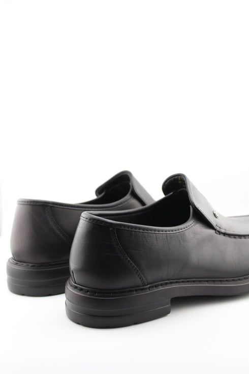 DFC Relax Men Leather Moccasin with Stitched Trim